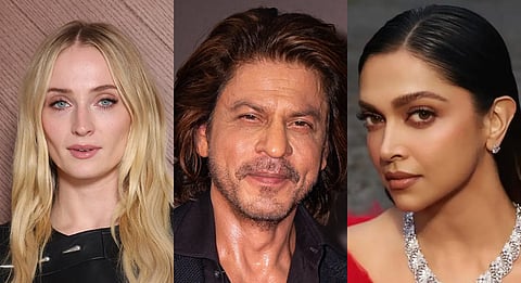Sophie Turner calls Shah Rukh Khan "GOAT", praises Deepika Padukone