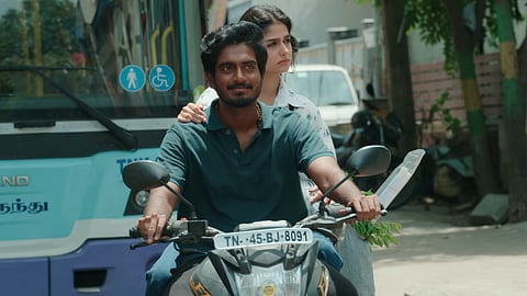 Screengrab from With Love song 'Marandhu Poche'