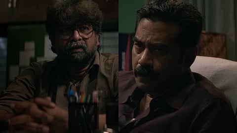 Valathu Vashathe Kallan trailer sets up a gripping face-off between Joju George & Biju Menon in a tense crime drama