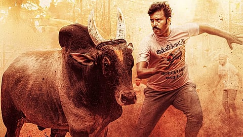 Karuppu Pulsar still featuring Dinesh