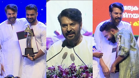 Mammootty praises Tovino Thomas, Asif Ali during State Awards acceptance: They are not even a millimetre behind me