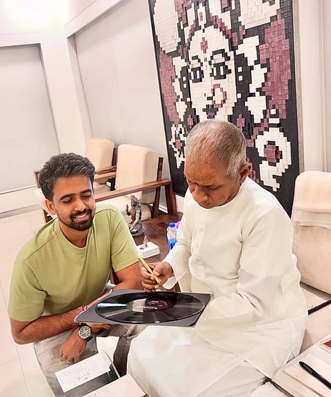Singer Jithin Raj on meeting Ilaiyaraaja: 'Grateful for everything...'
