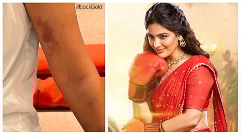 Samyuktha performs action sequences without a body double