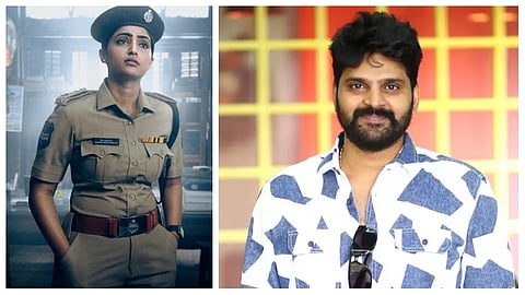 Reba Monica John’s look as IPS Seetha Parasuram from Mrithyunjay unveiled