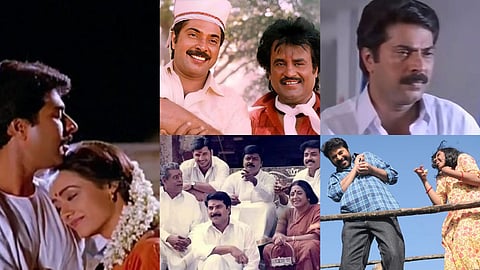 Stills of Tamil films featuring Mammootty