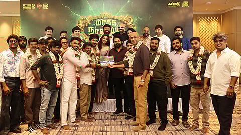 Maragadha Naanayam 2 begins production with Venkat Prabhu, Karthi gracing Poojai ceremony