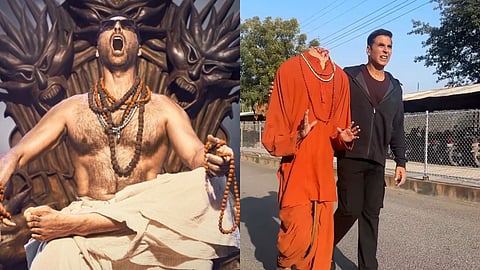 Akshay Kumar talks to a 'headless ghost' ahead of the release of Bhooth Bangla