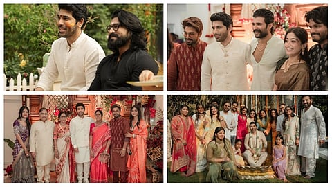Allu Sirish’s wedding week begins with sacred Pelli Koduku ceremony