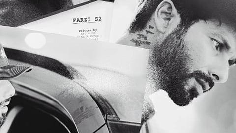 Shahid Kapoor starts shooting for Farzi 2