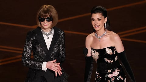Oscars 2026: Anna Wintour calls Anne Hathaway 'Emily' in iconic Devil Wears Prada moment ahead of sequel's release