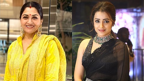 Khushbu Sundar backs Trisha amid massive backlash for appearing with Vijay: 'She is a dignified woman...'