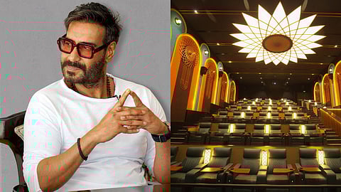 Ajay Devgn launches new multiplex theatre in Thane