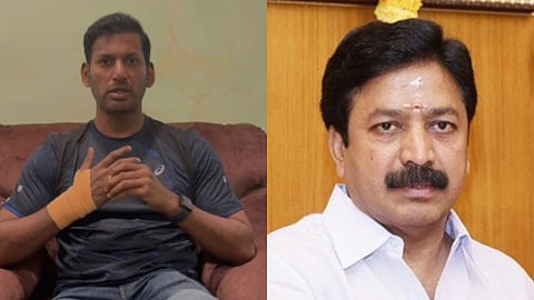 Vishal calls out C Ve Shanmugam for "vulgar" comments on Nayanthara: 'Don't spoil your respect...'