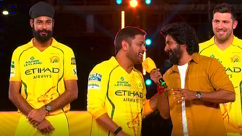 MS Dhoni says “I’ll try” to Sivakarthikeyan's "play till 60" request at CSK fan event
