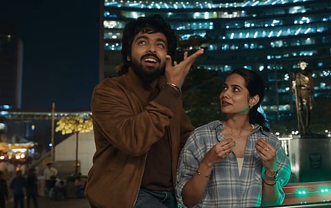 A still from Happy Raj