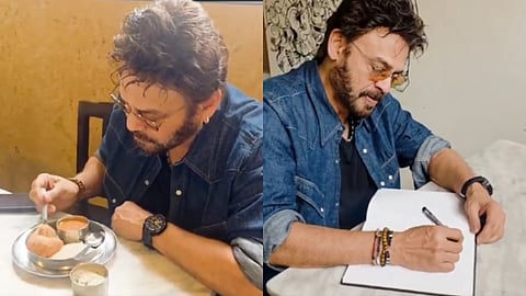 Telugu star Venkatesh goes dosa-hunting in Bengaluru