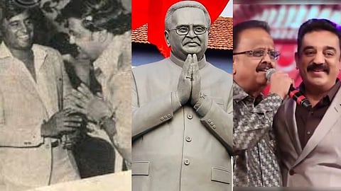 Rajinikanth, Kamal Haasan pay tribute to SPB as Palakkad honours him with 10-foot-long statue