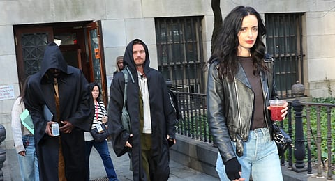 Defenders reunion teased as Krysten Ritter joins Mike Colter and Finn Jones on Daredevil: Born Again set