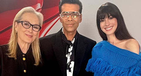 Karan Johar meets Meryl Streep and Anne Hathaway: 'I have watched The Devil Wears Prada no less than 47 times…'
