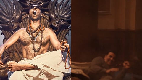 Bhooth Bangla BTS video shows Akshay Kumar injuring himself while doing a stunt