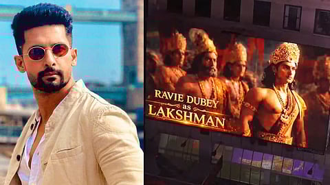 Ramayana poster appears on Times Square, excites Ravie Dubey