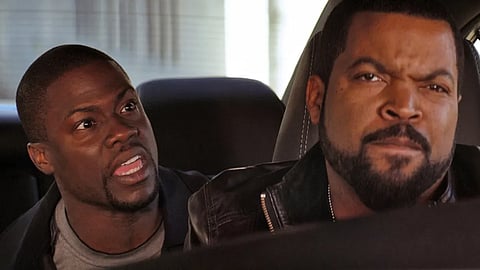 Kevin Hart and Ice Cube from an earlier Ride Along movie