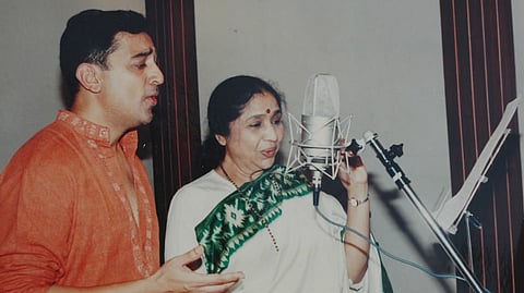 Kamal Haasan remembers Asha Bhosle, his Chachi 420 co-singer