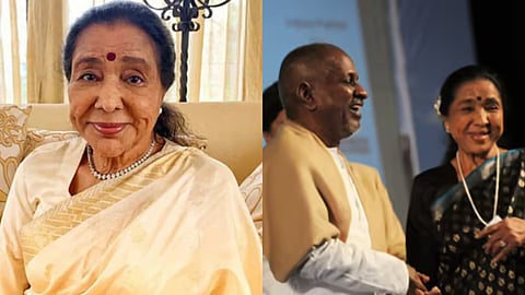 Ilaiyaraaja pays tribute to his 'beloved sister' Asha Bhosle