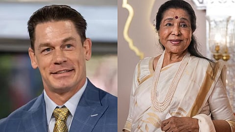 John Cena remembers late Asha Bhosle