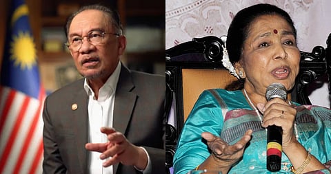Malaysian PM Anwar Ibrahim condoles Asha Bhosle's death
