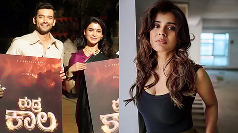 Hebbah Patel back in Kannada, joins Diganth in Rudra Kaala