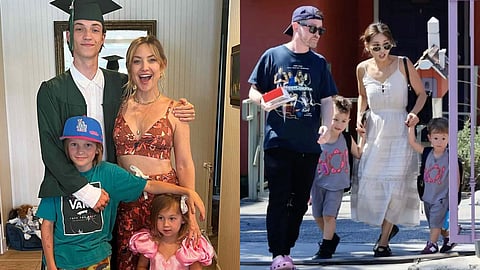 Kate Hudson, Brenda Song tease kids' potential careers: 'There's no way out of it'