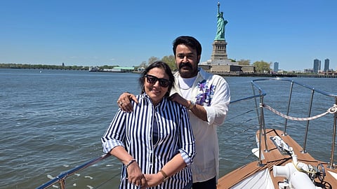 Mohanlal says ‘It still feels like the beginning’ as he celebrates 38th wedding anniversary with Suchitra
