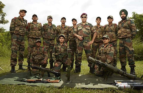 Kamal Haasan shoots at military academy for Vishwaroopam 2