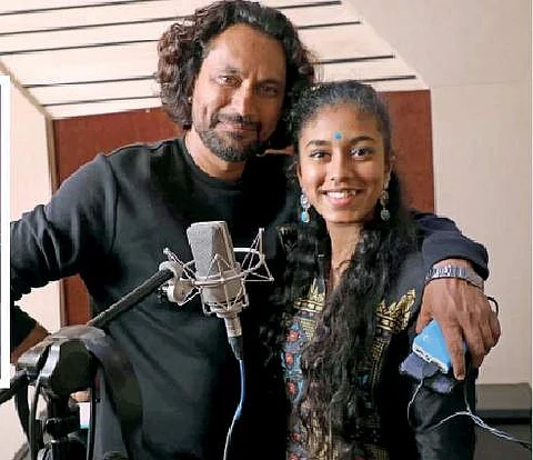 Arun Sagar’s daughter Aditi debuts as a singer
