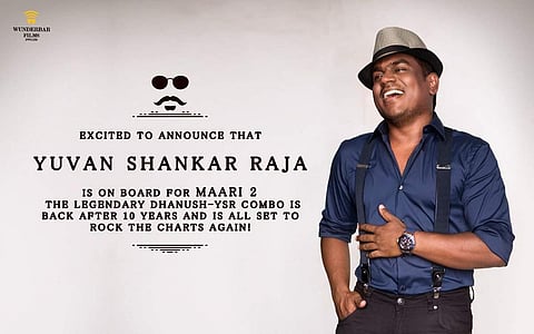 Yuvan is Maari 2's music director