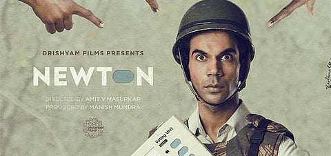Newton: A black comedy that uncovers the real issues