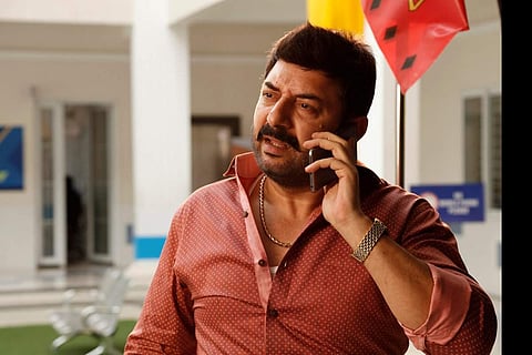 Arvind Swami sweats it out for Vanangamudi