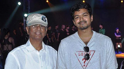 'What's wrong if Vijay enters politics?' asks SA Chandrasekar