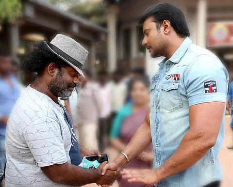 V Harikrishna turns director with Darshan-starrer Yajamana