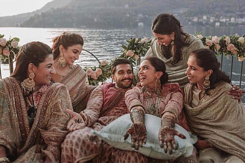 New pictures released from Ranveer-Deepika's wedding
