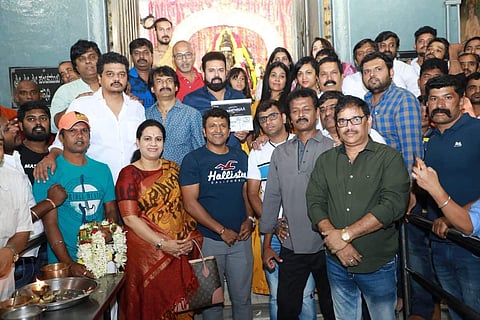 Simple launch for Puneeth Rajkumar’s Yuva Ratna