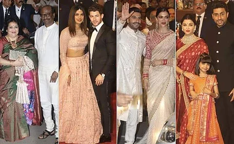 Bollywood celebrities attend Isha Ambani-Anand Parimal's wedding in Mumbai