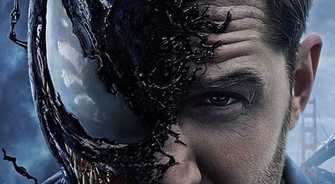 Footage of Tom Hardy as Venom is finally out