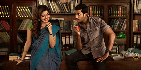 Irumbu Thirai Review: A smart thriller for our times