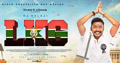 RJ Balaji turns hero for LKG