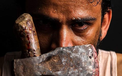 RGV reveals Dhananjay’s look from Bhairava Geetha