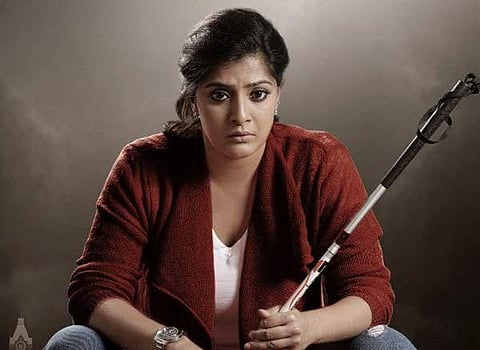 Varalaxmi to play a visually challenged girl in her next