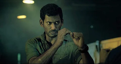 Vishal's Irumbuthirai sequel titled Chakra?