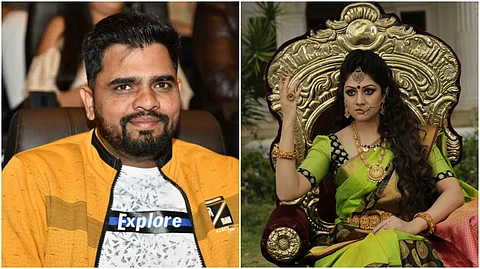 Navarasan and Radhika Kumaraswamy